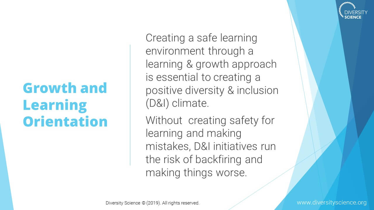 Learning & Growth Mindset Psych Safety