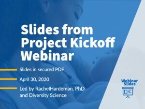 slides from project kickoff webinar