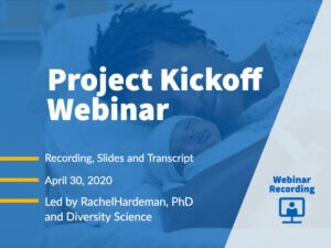 project kickoff webinar